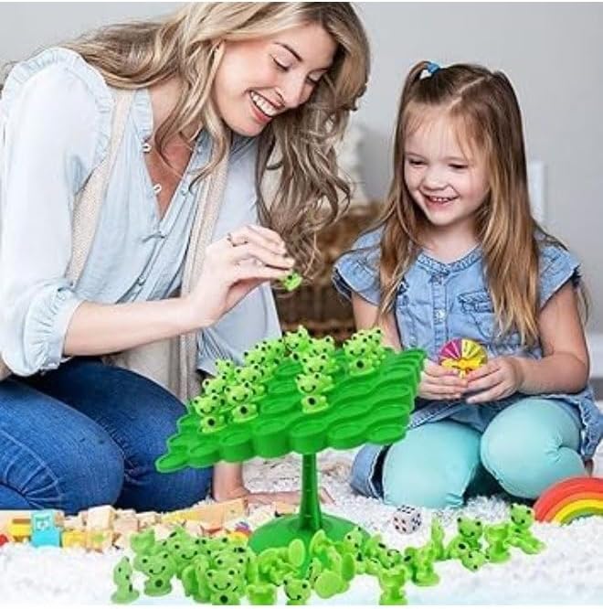 لعبة ميزان الضفادع التفاعلية التعليمية للأطفال