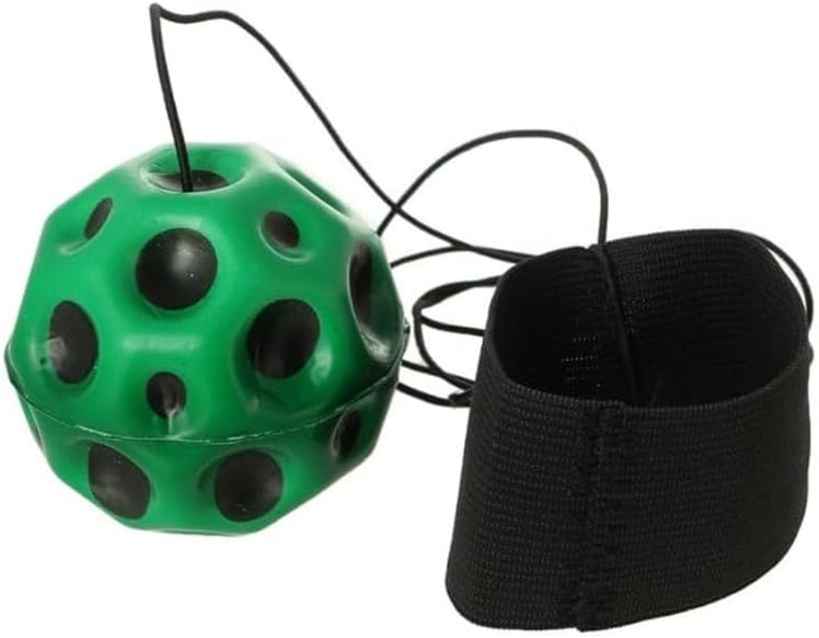 لعبة Moon Ball المبتكرة كرة نطاطة بفتحات بتصميم عصري وألوان زاهية