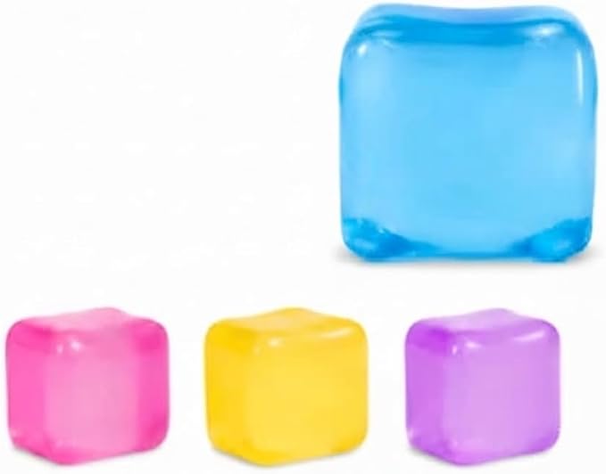 Soft silicone stress relief cube