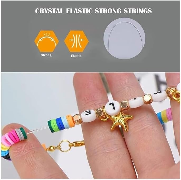 Bead Set for Jewelry and Accessories Making - Assorted Shapes and Colors - Perfect for Crafts and Handiwork