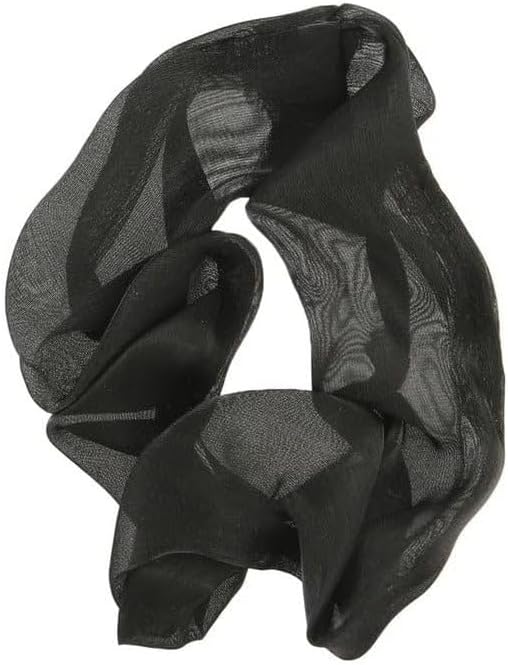 First Choice fabric hair scrunchie, black color