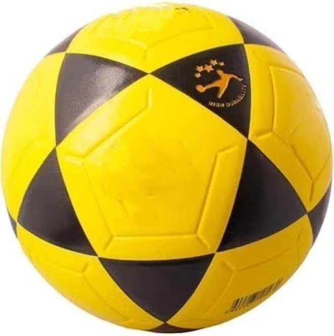 First Choice Professional Yellow and Black Training Football, highly durable design, for sports use, yellow and black colors, professional training football