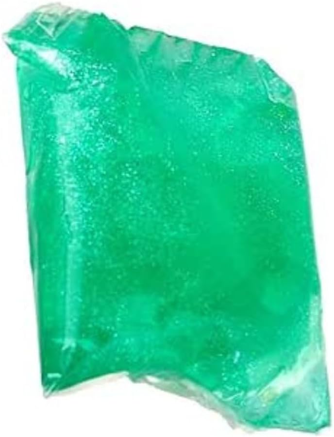 First Choice Scented Cleansing and Moisturizing Gel Packs in Various Colors, Fast-Absorbing and Refreshing, Ideal for Daily Use, Economical Pack (Green)