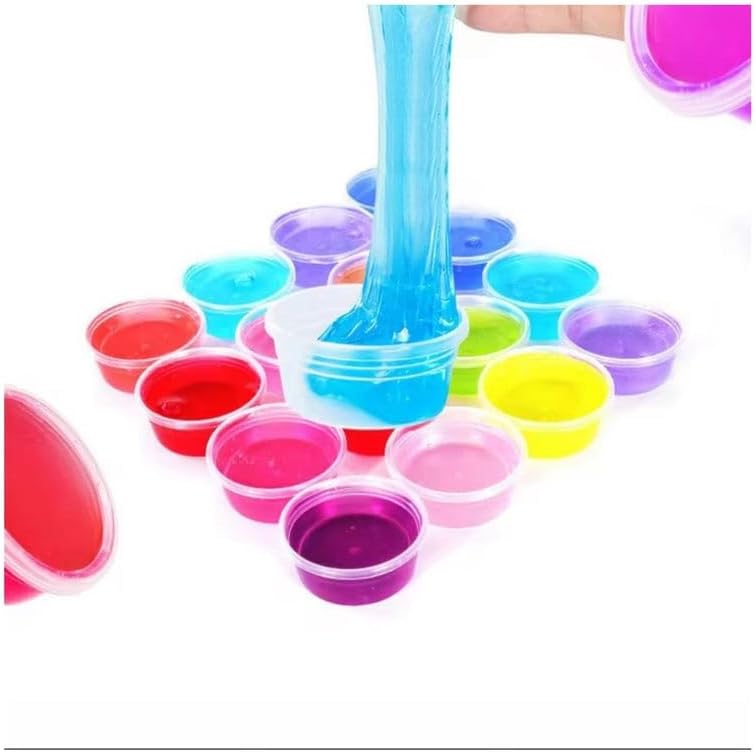 First Choice Kids' Slime Set - Multiple Colors, 4 Pieces per Pack, Non-Toxic and Safe for Playing and Shaping
