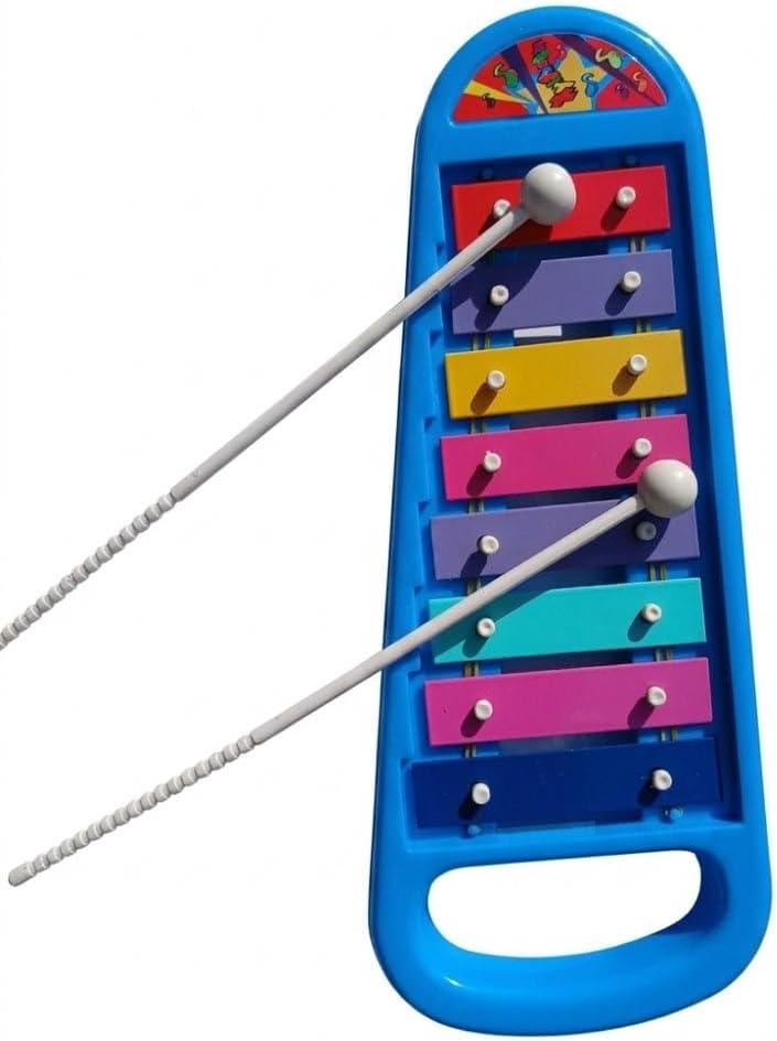First Choice Educational and Musical Xylophone for Kids – Safe Rhythm Toy for Developing Musical and Sensory Skills - Multicolor