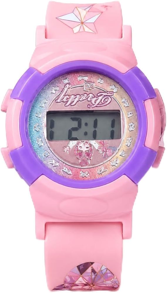 Cartoon-design digital wristwatch for kids 20×4 cm