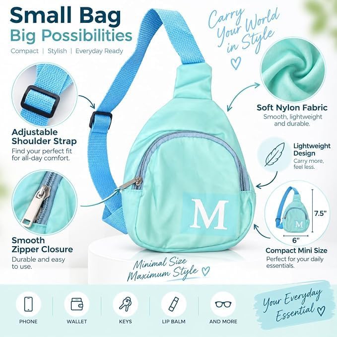 A stylish and modern crossbody backpack for men and women, suitable for daily use, travel, and outdoor activities, featuring an adjustable shoulder strap to organize personal belongings with high efficiency and complete security.