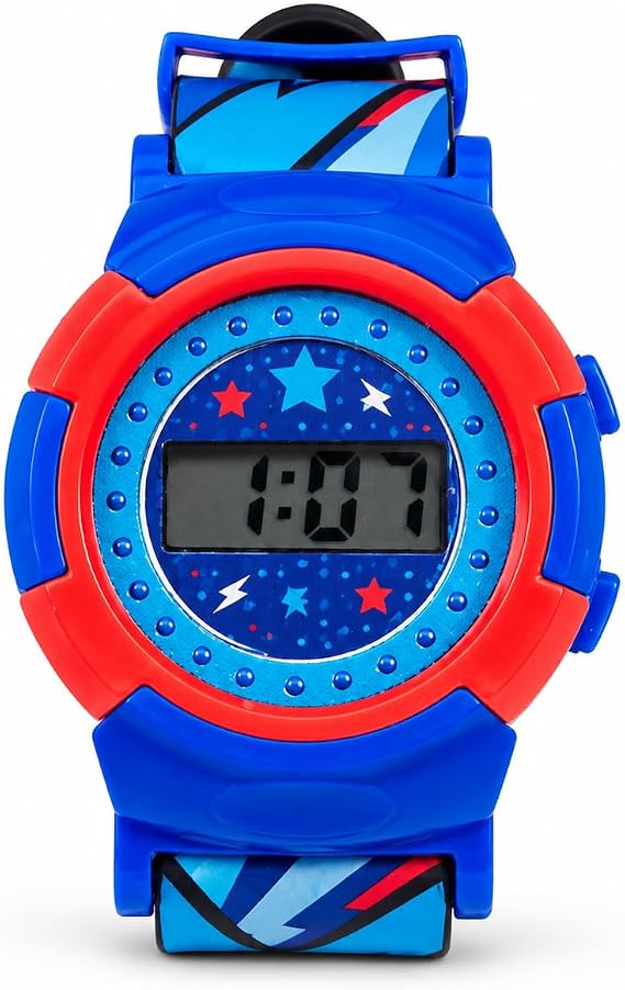 Lightweight cartoon digital wristwatch for children