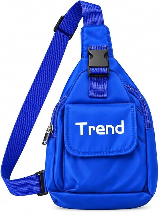 A casual backpack for shoulder and chest wear, featuring a modern and stylish design. Made from high-quality, durable materials and suitable for both men and women, it includes multiple pockets.