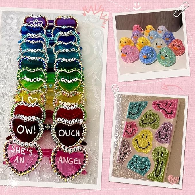 Bedazzling Kit 3mm Rhinestones - 28,000 Pieces with Glue and Applicator Pen