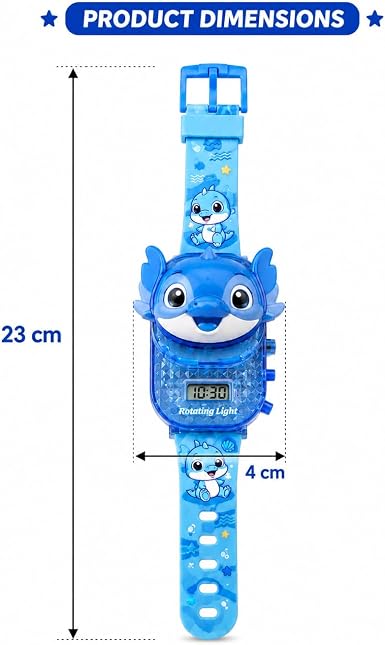 Kids' smart digital LED sports watch