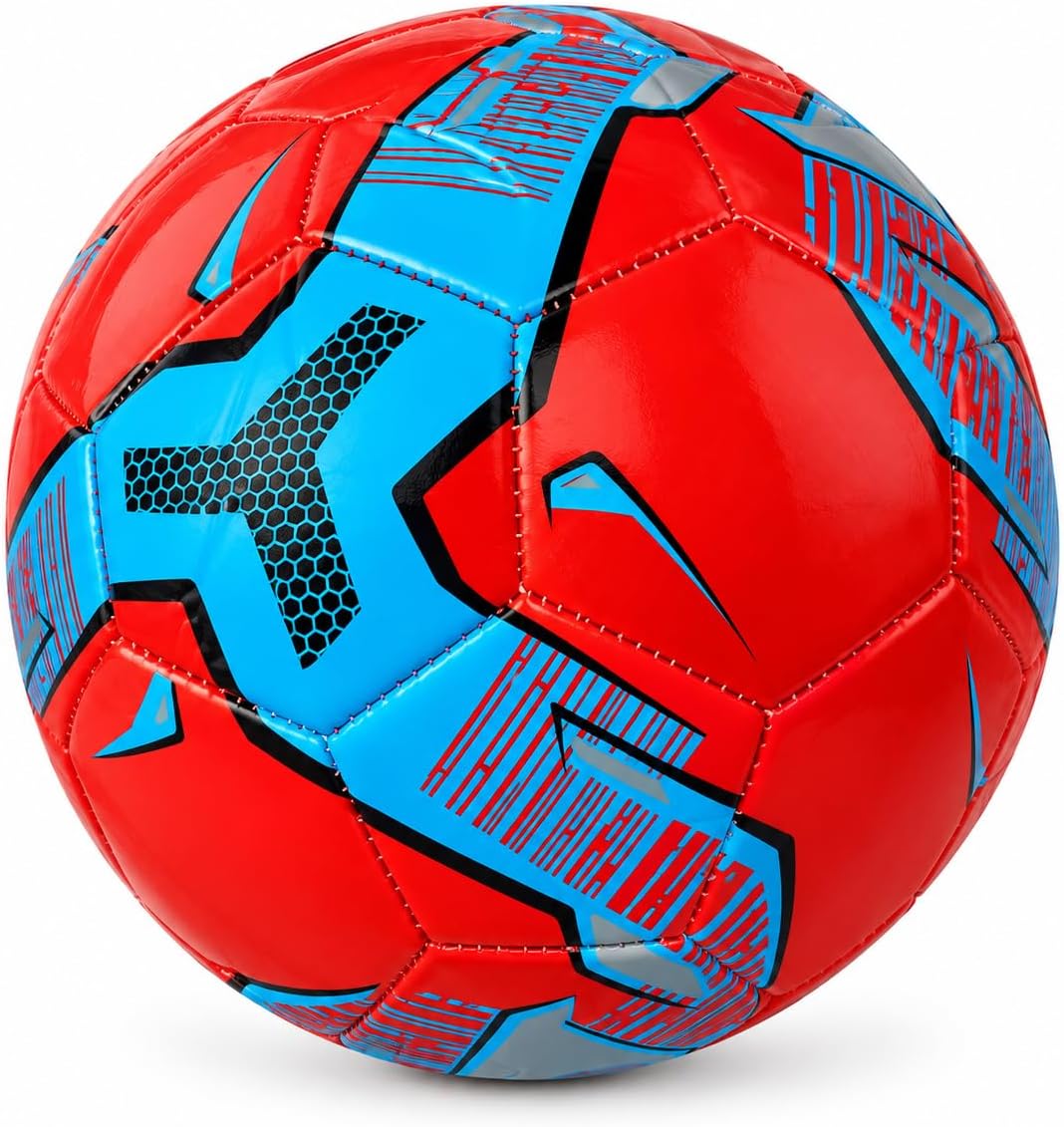 Water-resistant synthetic leather football for training and matches
