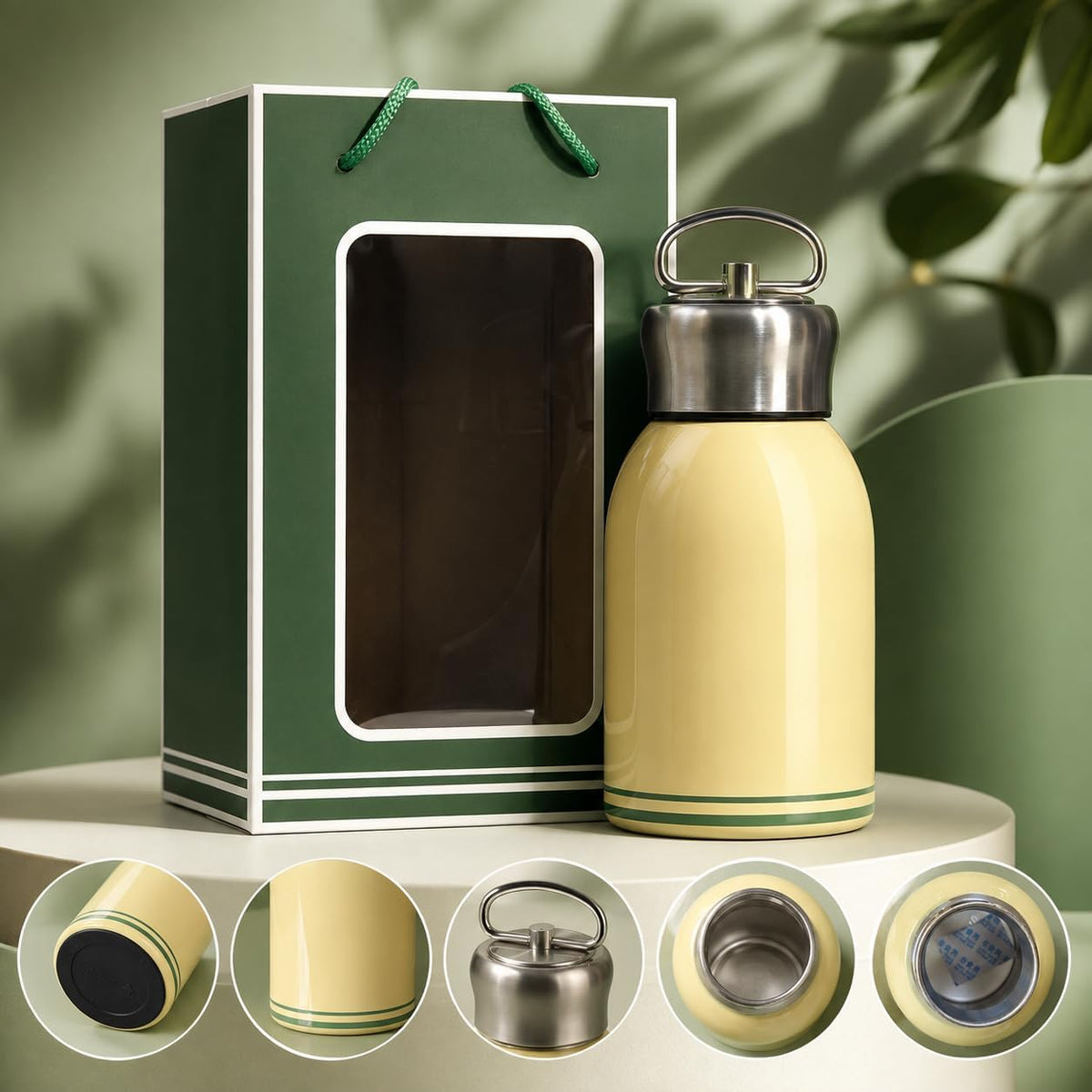 350ml insulated stainless steel mug