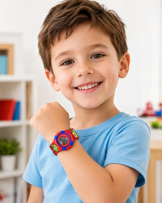 First Choice 20x4 cm cartoon design digital wristwatch