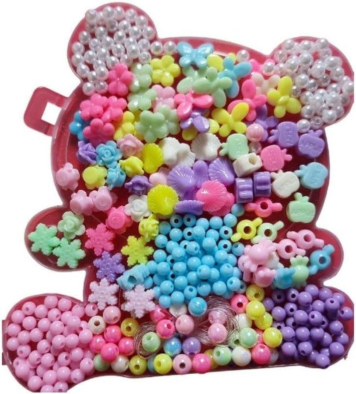 Bead Set for Jewelry and Accessories Making - Assorted Shapes and Colors - Perfect for Crafts and Handiwork
