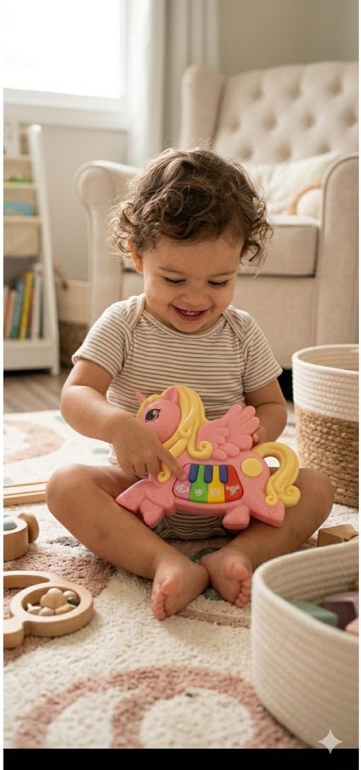 Educational musical unicorn piano for kids