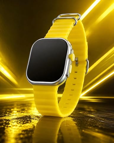 Digital wristwatch with LED display, modern design with a comfortable silicone strap, lightweight sports watch for men and women, accurate time display for men, women, and children.