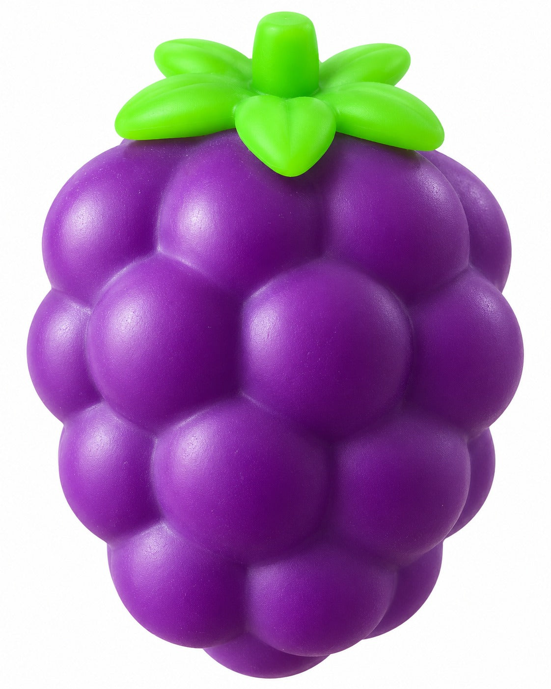 First Choice Grape Squishy for Stress and Anxiety Relief - Flexible Sensory Squeeze Toy with a Cute Fruit Design, Soft Texture, Weight 90 g - Suitable for Children and Adults and Perfect as a Gift