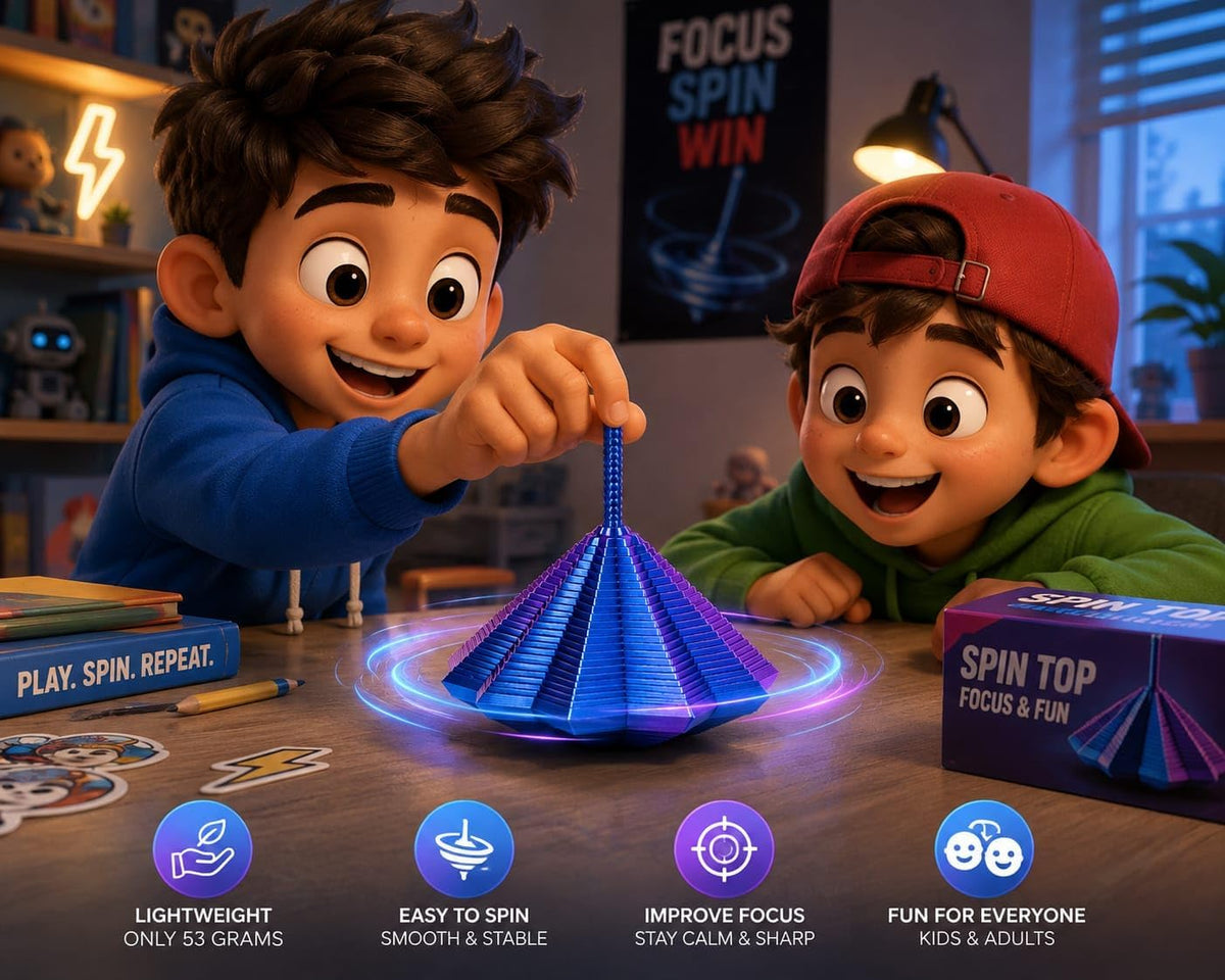 A glossy blue gradient 3D pyramid model