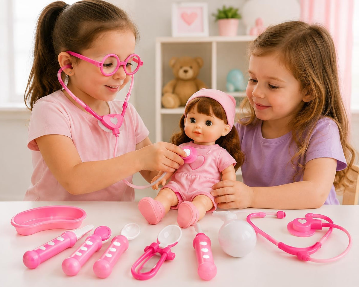 Creative Role-Playing Game Set with a Unique Pink Design – First Choice for Learning and Fun