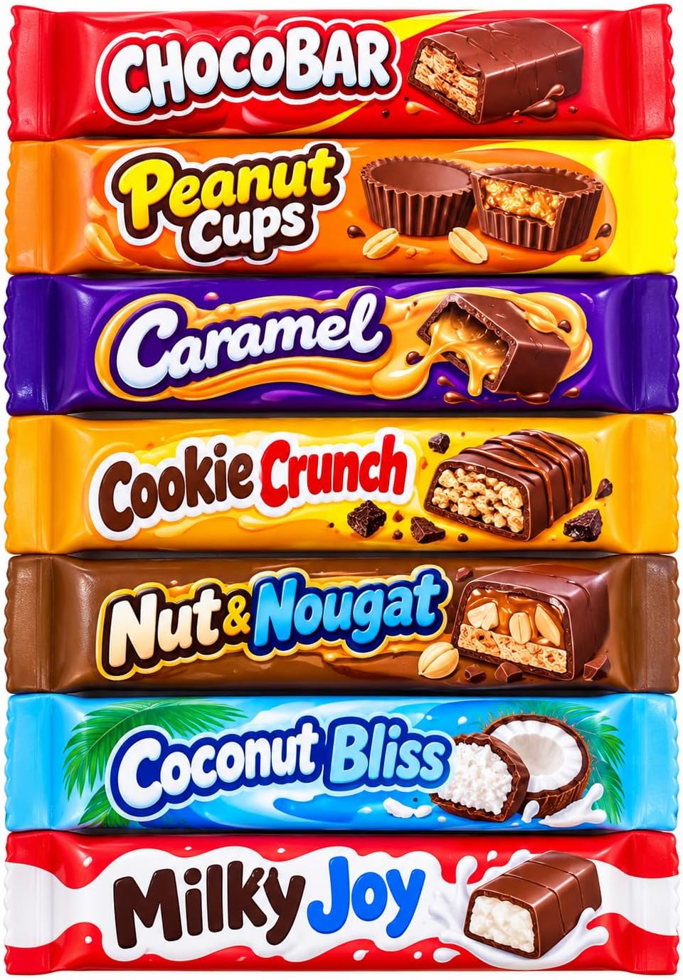 Squishy Stress-Relief Chocolate Bar-Shaped Toy (1 Piece - Assorted Colors and Shapes) - Slow-Rise Squishy Squeeze Toy with a Soft Texture for Kids and Adults | FIRST CHOICE