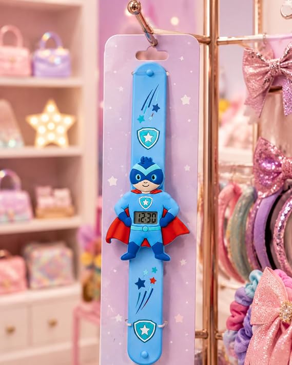 Kids' silicone digital slap watch 22x2 cm