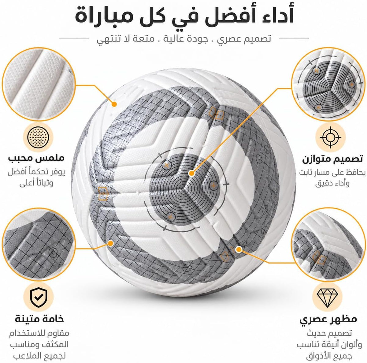 Geometric-design training football with water resistance