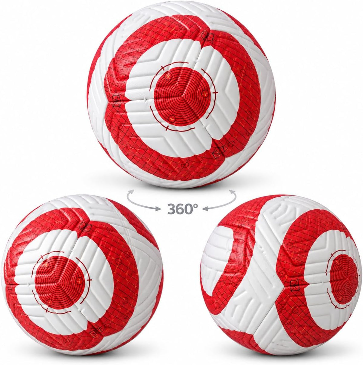 Professional soccer ball for training and matches, waterproof