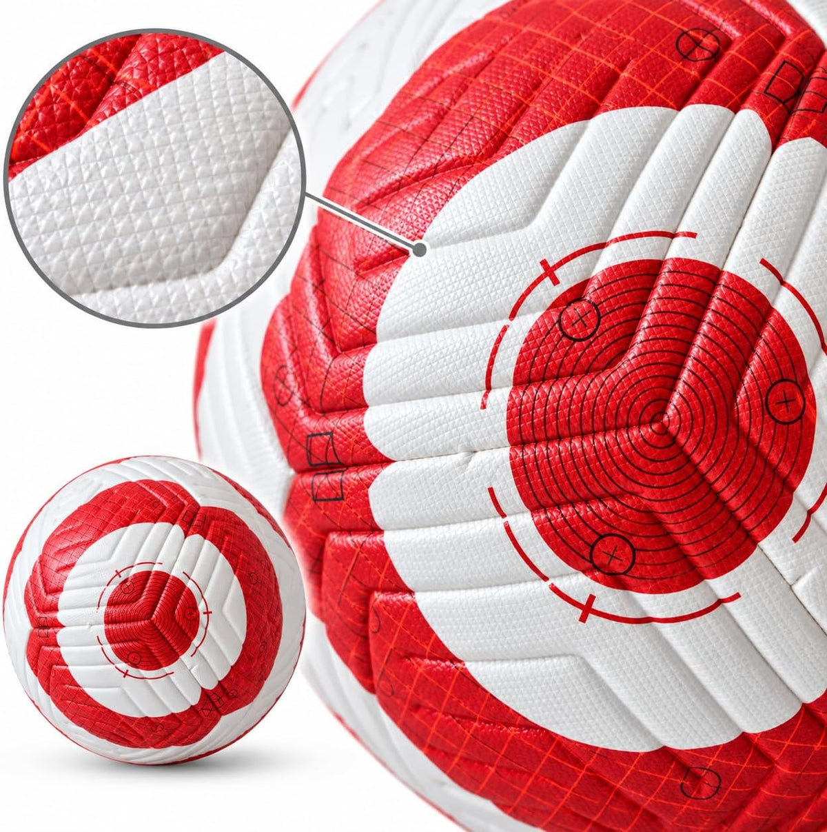 Professional soccer ball for training and matches, waterproof