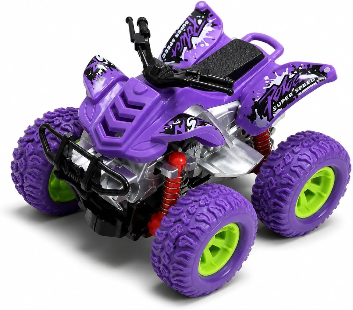 Big-wheeled sports 4x4 vehicle toy, multi-colored, realistic details, easy to use, attractive design, suitable for children, single piece