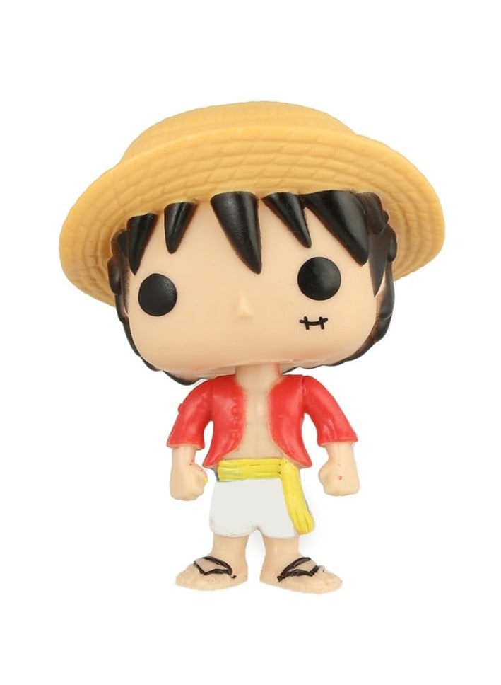 مجسم شخصية لوفي (Monkey D. Luffy) من أنمي ون بيس (One Piece) - إصدار Pop! الفاخر