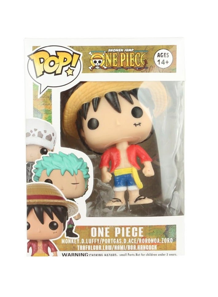 مجسم شخصية لوفي (Monkey D. Luffy) من أنمي ون بيس (One Piece) - إصدار Pop! الفاخر