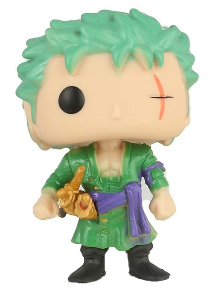 مجسم شخصية رورونوا زورو (Roronoa Zoro) من مسلسل الأنمي الشهير ون بيس - تصميم دقيق وتفاصيل واقعية لمحبي التجميع
