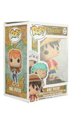 مجسم شخصية لوفي (Monkey D. Luffy) من أنمي ون بيس (One Piece) - إصدار Pop! الفاخر